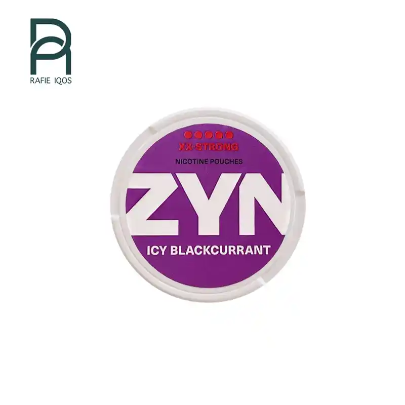 نیکوتین زین طعم ایس و توت سیاه | Zyn nicotine pouches icy blackcurrant