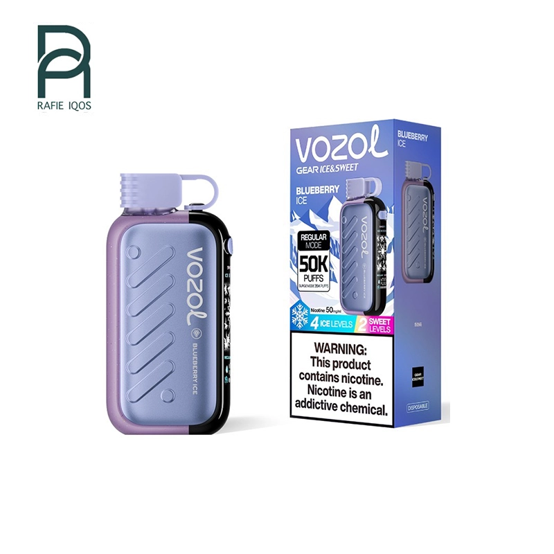 پاد وزول 5000 پاف طعم بلوبری یخ Vozol Blue berry ice