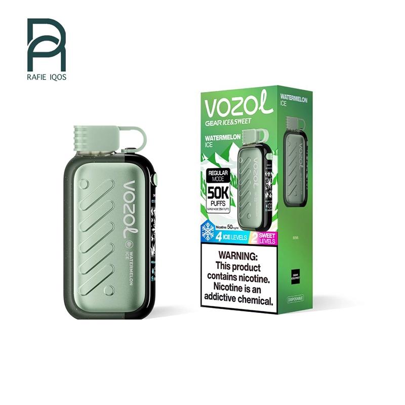 پاد وزول 5000 پاف طعم هندوانه یخ Vozol Black Raspberry Smoothie
