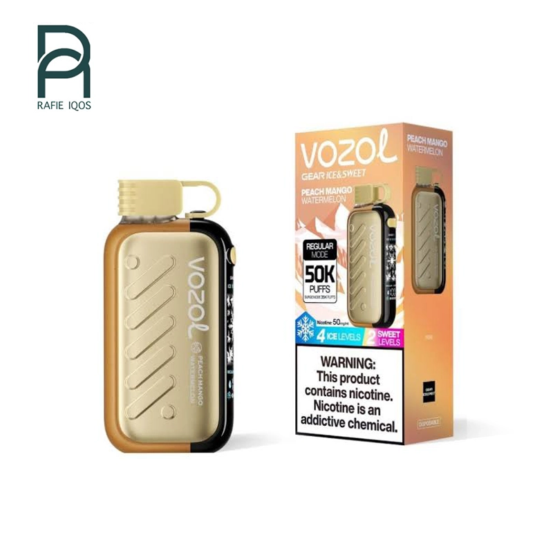 پاد وزول 5000 پاف طعم هلو انبه هندوانه Vozol peach mango watermelon